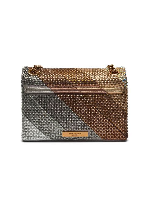 Mini borsa Kensington con cristalli KURT GEIGER | 205126560925PW